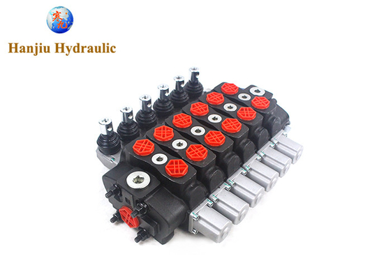 80Liters 21gpm High Pressure Directional Section Valve For Compaction Equipment HSSD8-6