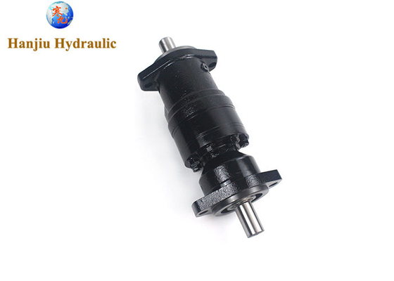 Double Shaft Hydraulic Motor MRB160C/C 160 Cc/rev, Straight Keyed Shaft 25 Mm 2 Holes Oval Mounting Flange