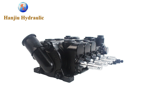 CDB-F15 Series Hydraulic Directional Valve Spring Return 80LPM 20Mpa For Forklift Loader Excavator