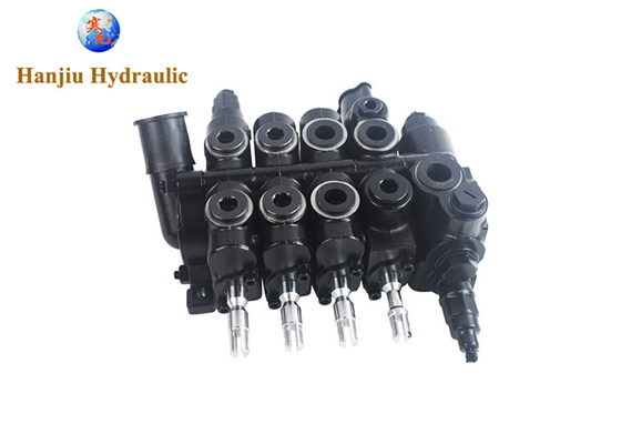 CDB-F15 Series Hydraulic Directional Valve Spring Return 80LPM 20Mpa For Forklift Loader Excavator
