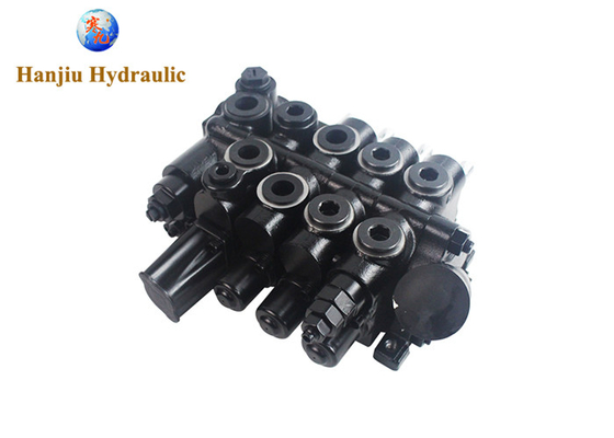CDB-F15 Series Hydraulic Directional Valve Spring Return 80LPM 20Mpa For Forklift Loader Excavator
