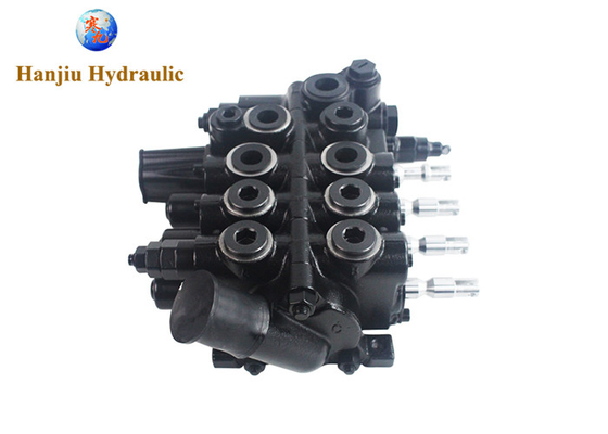CDB-F15 Series Hydraulic Directional Valve Spring Return 80LPM 20Mpa For Forklift Loader Excavator
