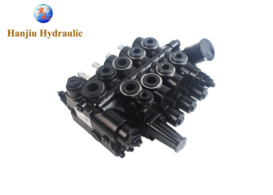 CDB-F15 Series Hydraulic Directional Valve Spring Return 80LPM 20Mpa For Forklift Loader Excavator