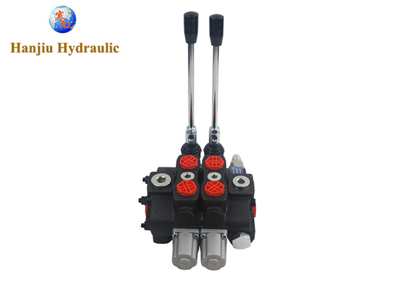 HSSD8 Series 2 Bank Hydraulic Monoblock Valve 31.5Mpa 80 L/Min Flow Rate