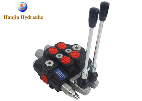HSSD8 Series 2 Bank Hydraulic Monoblock Valve 31.5Mpa 80 L/Min Flow Rate