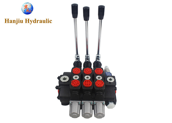 Mining Equipment HSSD8 Series 3 Bank Hydraulic Sectional Valve 31.5Mpa 80 L/Min Flow Rate
