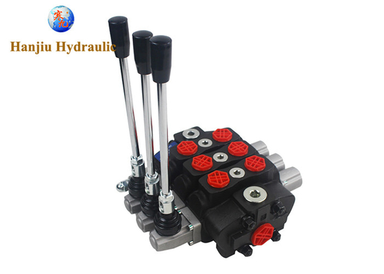 Mining Equipment HSSD8 Series 3 Bank Hydraulic Sectional Valve 31.5Mpa 80 L/Min Flow Rate