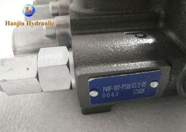 3 Sections Manual Hydraulic Directional Control Valves SD53 , Hydraulic Hand Lever Valve