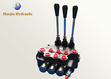 P40 3 Spool Directional Control Valve / Hydraulic Directional Valve