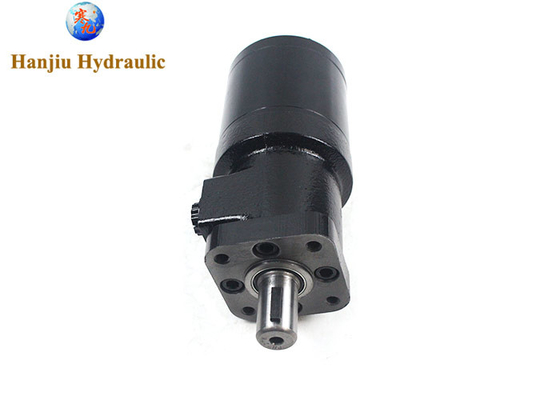 BMRS-375 Low Speed High Torque Hydraulic Motor 4 Bolt Mount 160 RPM Straight Key Shaft