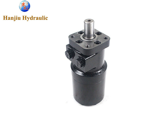 BMRS-375 Low Speed High Torque Hydraulic Motor 4 Bolt Mount 160 RPM Straight Key Shaft