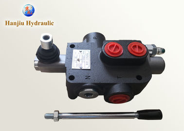 P40L/MIN 1 Lever Hydraulic Manual Spool Monoblock Valves  G1/2" Standard Thread