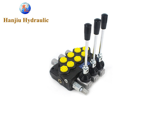 Monoblock Directional Control Valve SD5/3 Thress Sections Manual valve