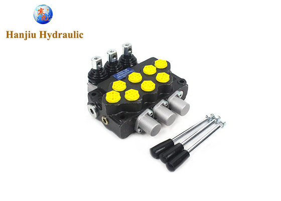 Monoblock Directional Control Valve SD5/3 Thress Sections Manual valve