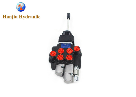 Directional Control Valve 2 Way 40 Liters Joystick Float Position Manual Control Valve
