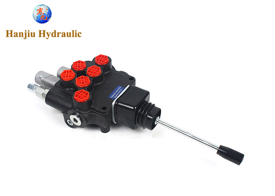 P80 Joystick Directional Control Valve 4 Positions Double Acting Manual Control Type