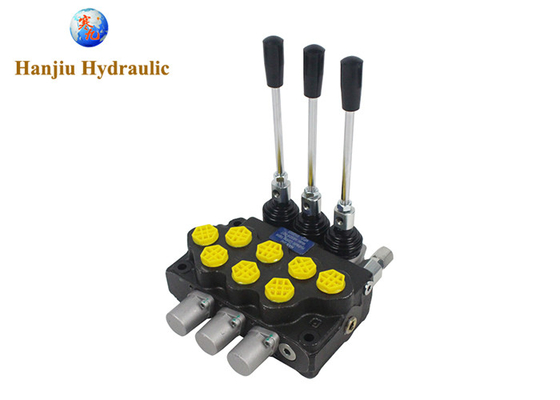 HSSD5 Series 3 Bank Hydraulic Monoblock Valve 31.5Mpa 45 L/Min Flow Rate