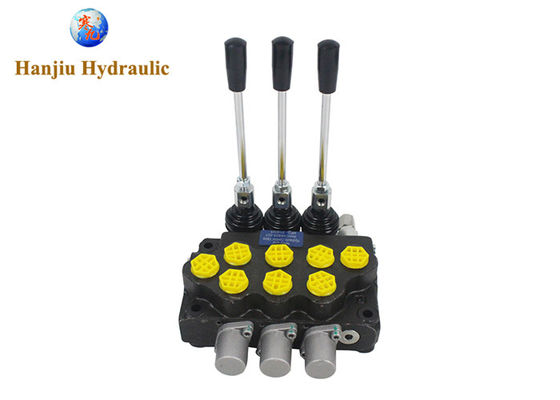 HSSD5 Series 3 Bank Hydraulic Monoblock Valve 31.5Mpa 45 L/Min Flow Rate