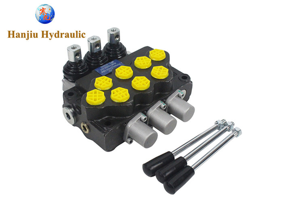 HSSD5 Series 3 Bank Hydraulic Monoblock Valve 31.5Mpa 45 L/Min Flow Rate