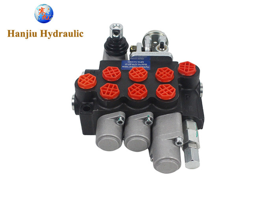 3 Bank 3 Way 3 Position Cylidner Spool And 4 Way 4 Postion Floating Hydraulic Valve P40