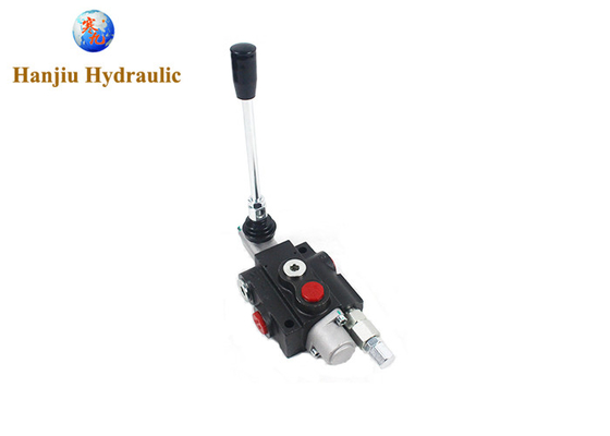 P40 Series One Lever Manual Control Type Monoblock Valve With 3 Positions Single Acting At A Port