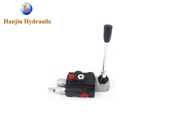P40 Series One Lever Manual Control Type Monoblock Valve With 3 Positions Single Acting At A Port