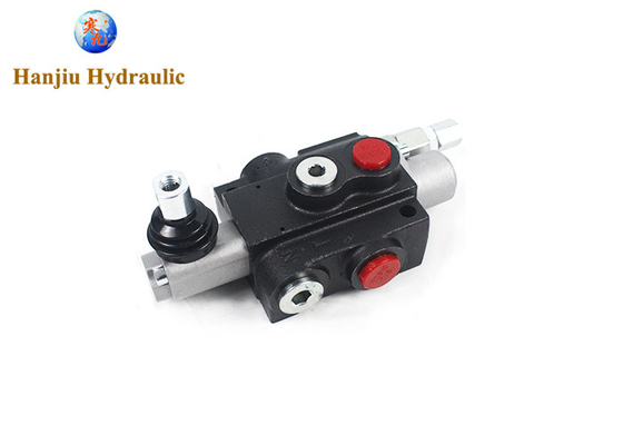 P40 Series One Lever Manual Control Type Monoblock Valve With 3 Positions Single Acting At A Port