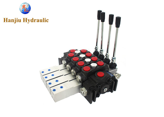 DCV140 -4 Hydraulic High Pressure Valve Pneumatic Sectional Directional Valve