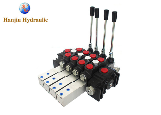 DCV140 -4 Hydraulic High Pressure Valve Pneumatic Sectional Directional Valve