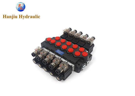 Electric Hydraulic Control Valve SD5 Series Monoblock Directional Solenoid Valve 40liters