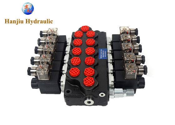 SD5DC Series Solenoid Valve Made In China 5 Way 45 LPM Max Pressure 315 Bar
