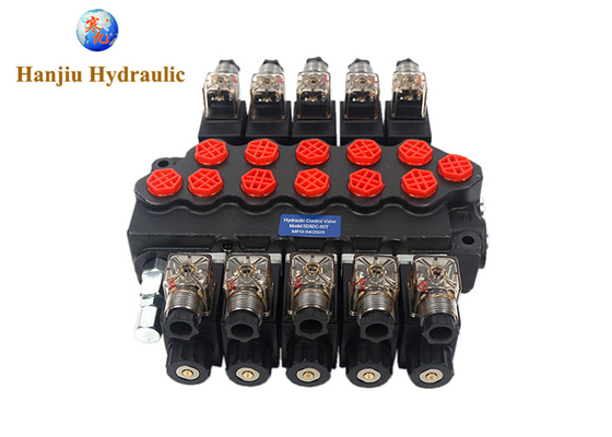 SD5DC Series Solenoid Valve Made In China 5 Way 45 LPM Max Pressure 315 Bar