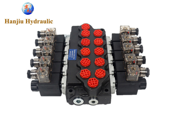SD5DC Series Solenoid Valve Made In China 5 Way 45 LPM Max Pressure 315 Bar