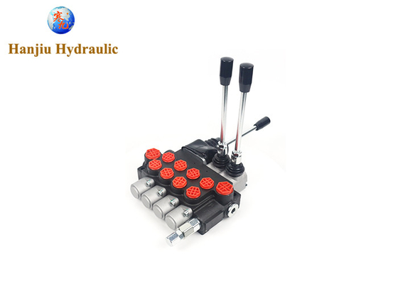 40 Liters  Hydraulic Monoblock Valve With Joystick Control Hydraulic Distributor Valves