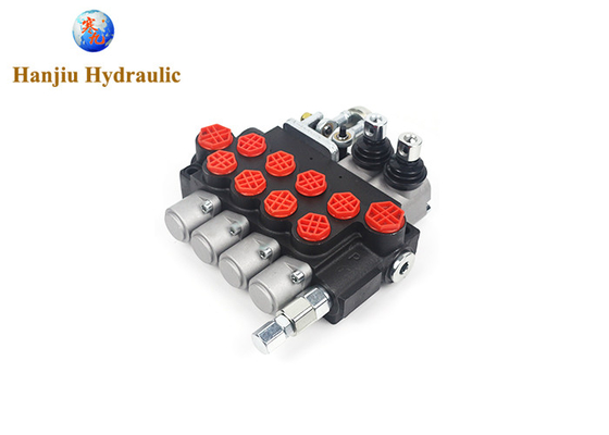40 Liters  Hydraulic Monoblock Valve With Joystick Control Hydraulic Distributor Valves