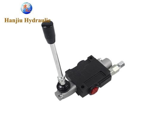 01P40 3 Way Manual Hydraulic Control Valves OEM Spring Return Handel At 180°