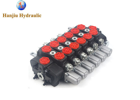 SD8 series Walvoil high pressure hydraulic valves, with safety control valve