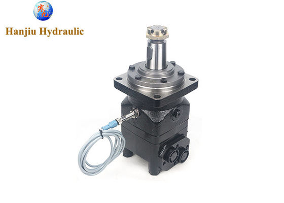 hydraulic orbital motor M+S motor MT315K-RS，315cc tapered shaft motor with speed sensor