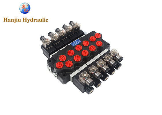 Hydraulic Control Valve SD5 Series Monoblock Directional Solenoid Valve 40liters with 12VDC