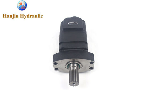 Customized hydraulic motor BMSY,125cc magneto flange , 14T spline shaft with rear ports