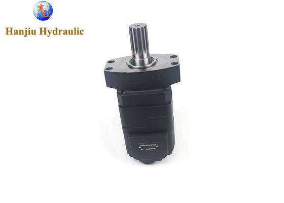 Customized hydraulic motor BMSY,125cc magneto flange , 14T spline shaft with rear ports