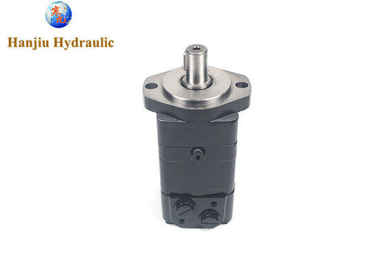 hydraulic orbit motor MLHS250, 2 bolts flange, 1 inch straight key shaft , side ports