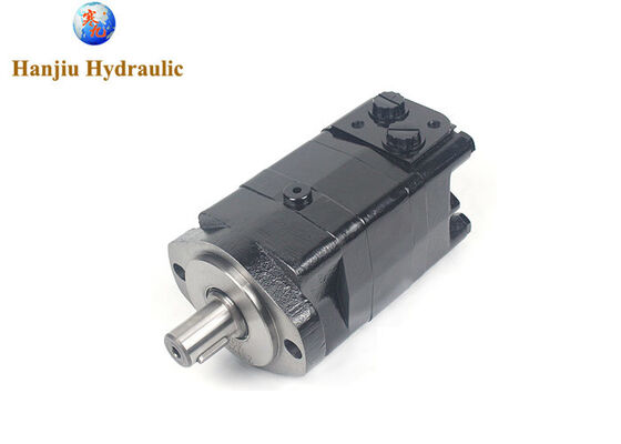 hydraulic orbit motor MLHS250, 2 bolts flange, 1 inch straight key shaft , side ports