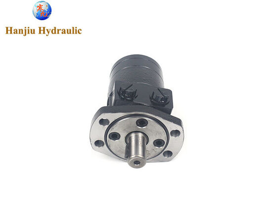 Hydraulic geroler motor BMPH160-H6-K-S, oval mount,1 inch woodruff key shaft with 7/8-14 o-ring ports