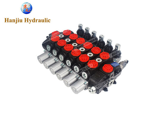 HSSD8-6OTDD Hydraulic Sectional Directional Control Valve | 6-Section Hydraulic Valve | Replacement  Sourcing Solution