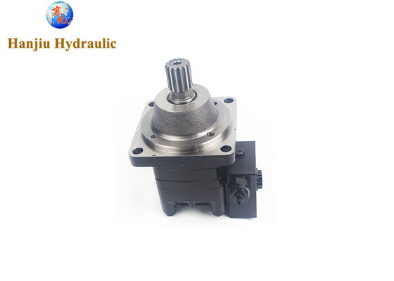 BMSY100 hydraulic low speed high torque wheel motor with crossover relief valve