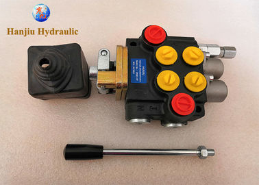 2 Spool Hydraulic Joystick Loader Control Valve 40 Liters/ Min Flow