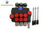 Monoblock Spool Directional Control Valve 3P80 Hydraulic Drilling Rigs Hand Control Valve