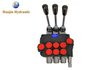 Monoblock Spool Directional Control Valve 3P80 Hydraulic Drilling Rigs Hand Control Valve