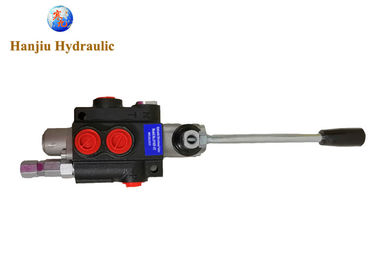 P40 Hydraulic Single Spool Manual Directional Control Valve Forklift One Lever 31.5MPa Pressure